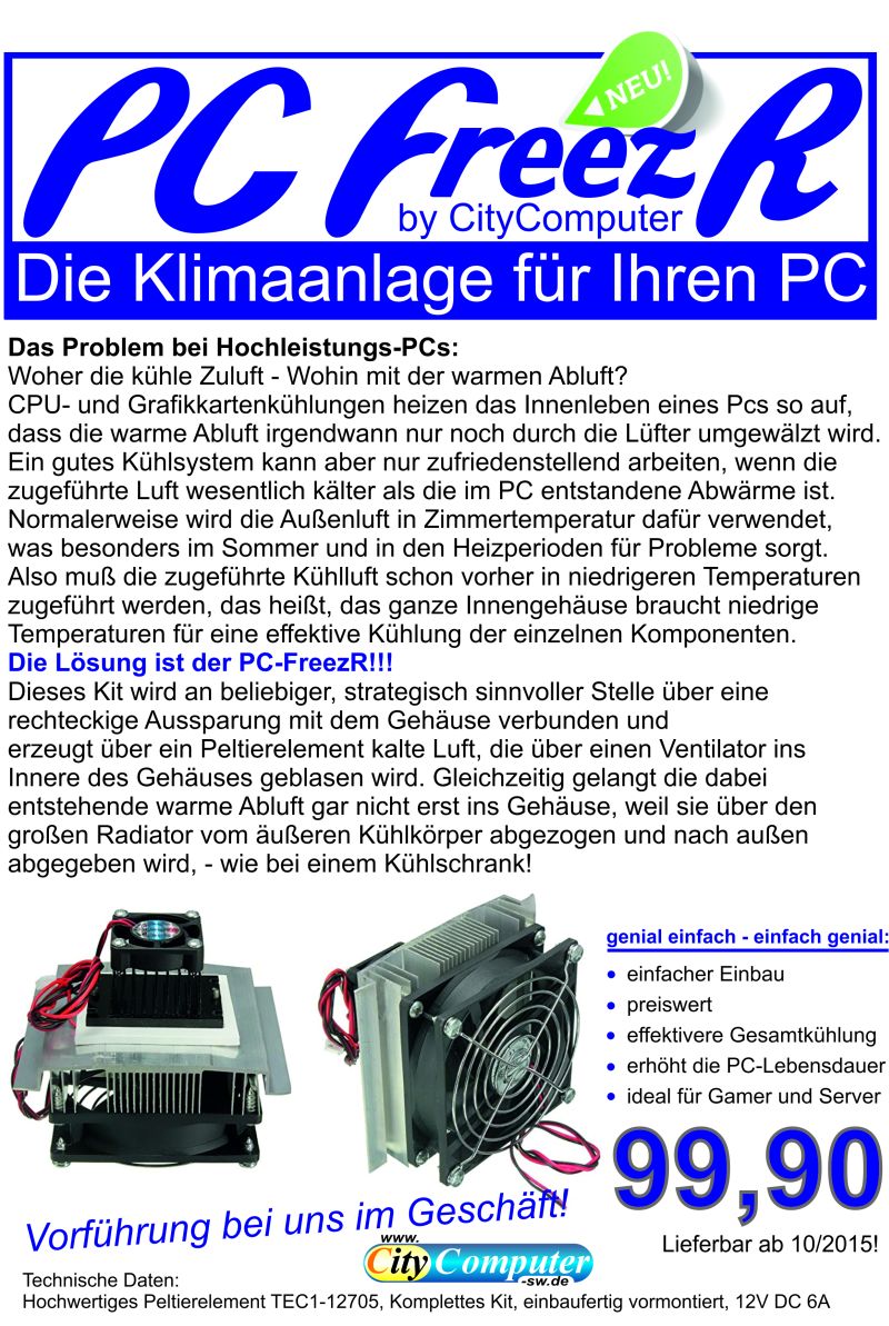 Module Pc Freezer PC TUNING